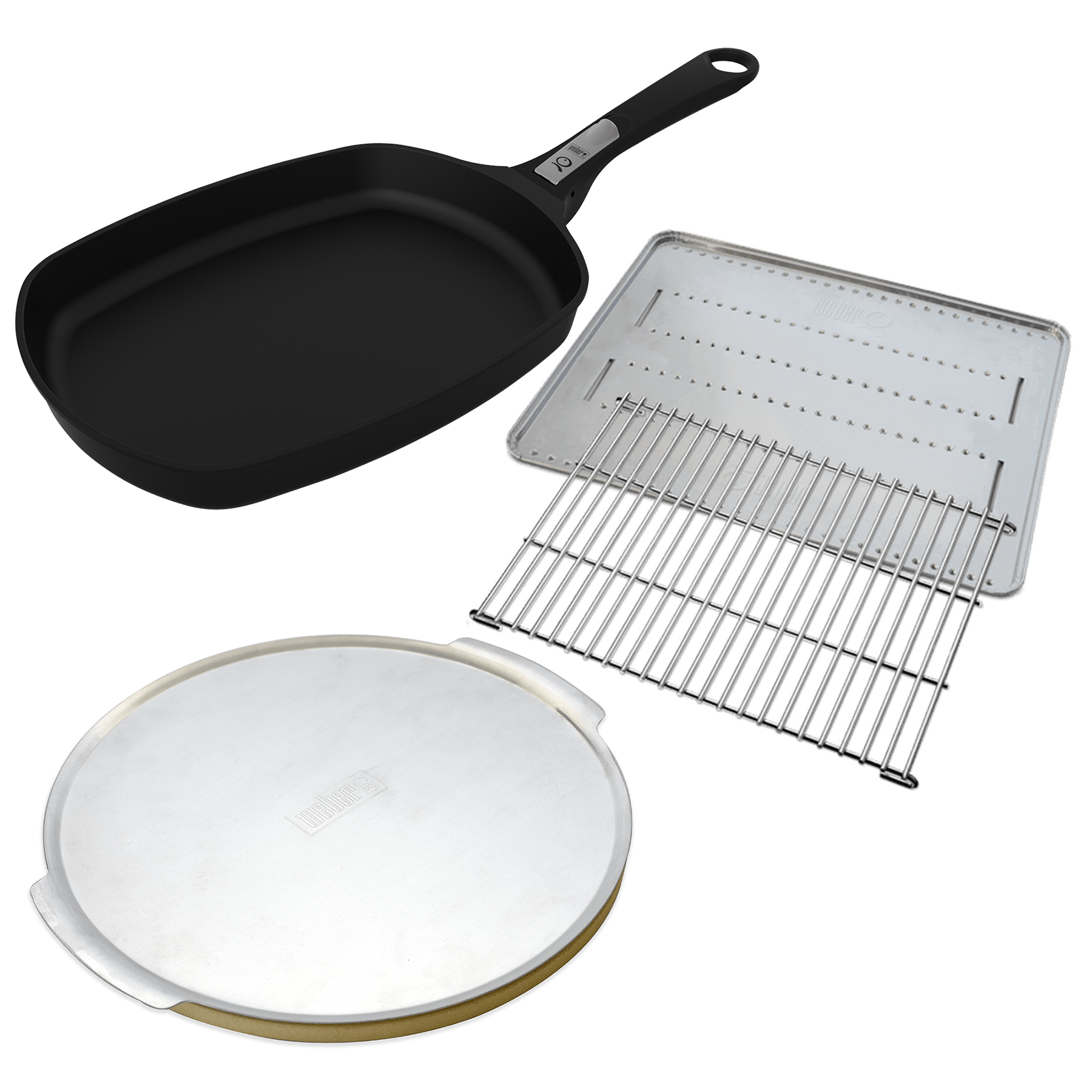 Weber&reg; Baby Q&reg; Premium Classic (Q1000) Gas Barbecue (LPG) - Starter Bundle image number 2